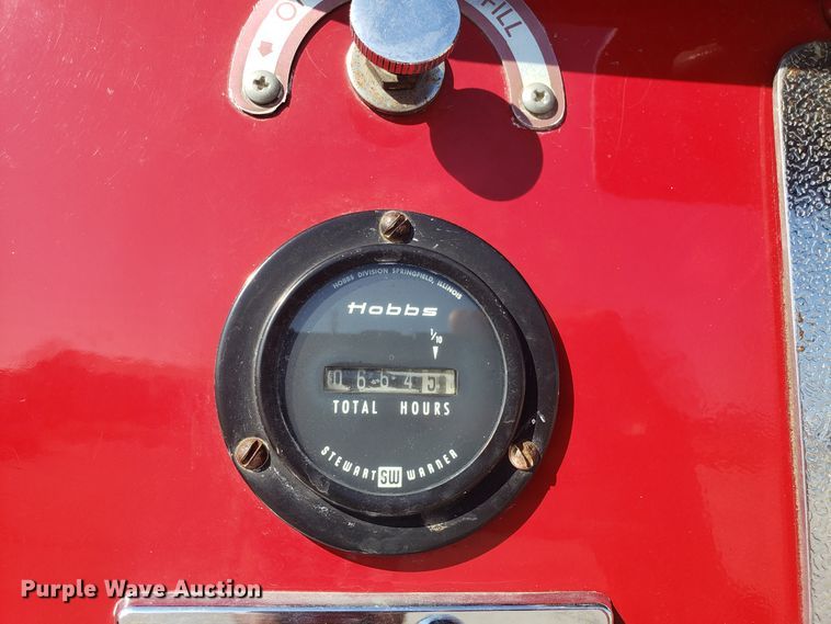 image for item EL9761 1978 Ford 8000 Seagrave aerial ladder fire truck