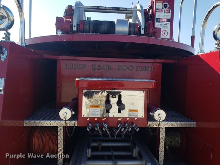 image for item EL9761 1978 Ford 8000 Seagrave aerial ladder fire truck