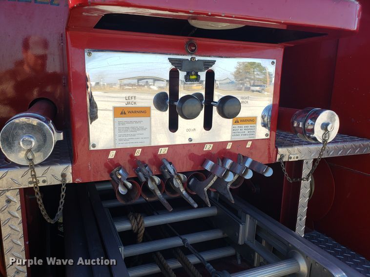 image for item EL9761 1978 Ford 8000 Seagrave aerial ladder fire truck