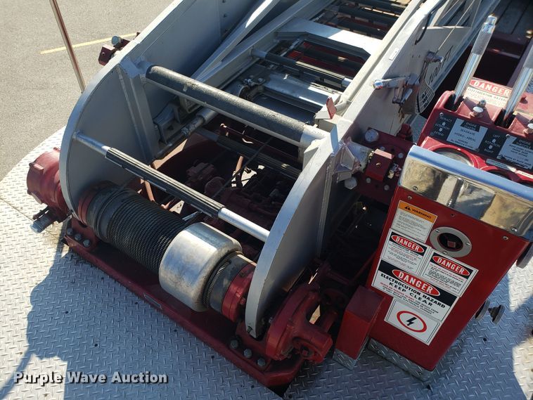 image for item EL9761 1978 Ford 8000 Seagrave aerial ladder fire truck