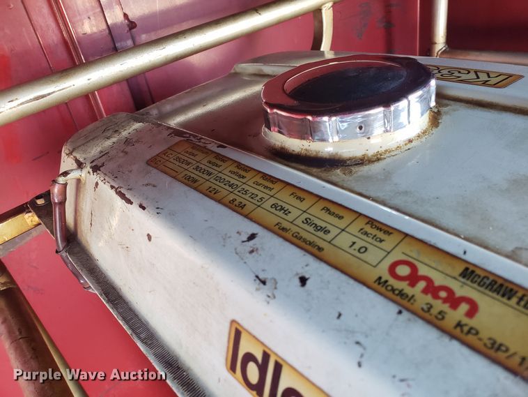 image for item EL9761 1978 Ford 8000 Seagrave aerial ladder fire truck