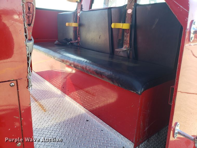 image for item EL9761 1978 Ford 8000 Seagrave aerial ladder fire truck