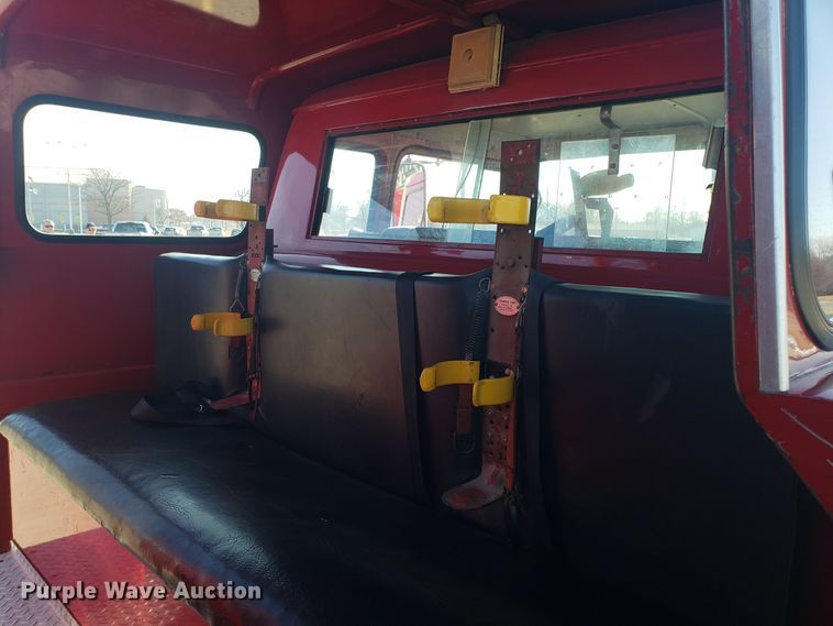 image for item EL9761 1978 Ford 8000 Seagrave aerial ladder fire truck