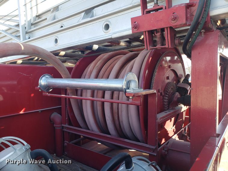 image for item EL9761 1978 Ford 8000 Seagrave aerial ladder fire truck