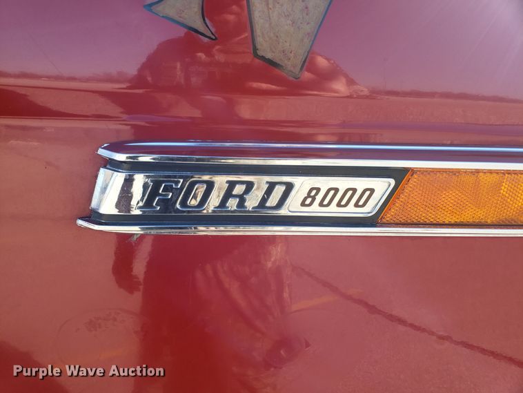 image for item EL9761 1978 Ford 8000 Seagrave aerial ladder fire truck