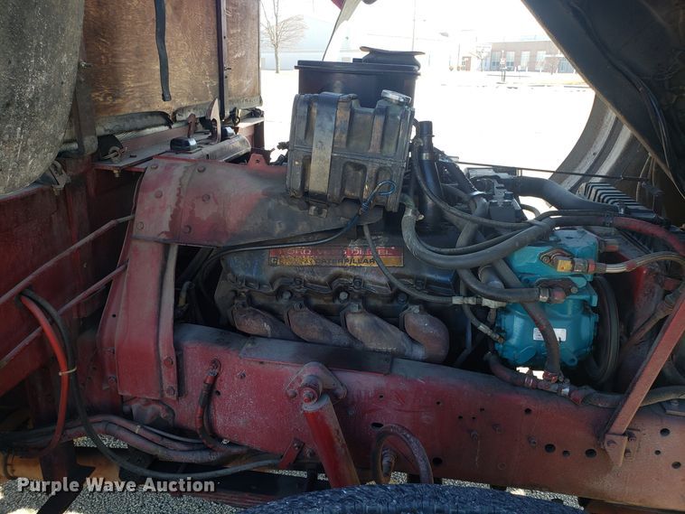 image for item EL9761 1978 Ford 8000 Seagrave aerial ladder fire truck