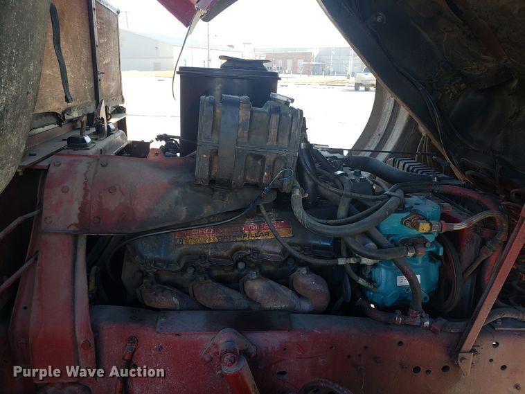 image for item EL9761 1978 Ford 8000 Seagrave aerial ladder fire truck