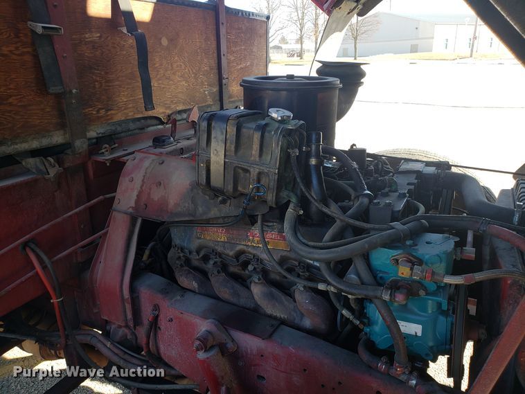 image for item EL9761 1978 Ford 8000 Seagrave aerial ladder fire truck