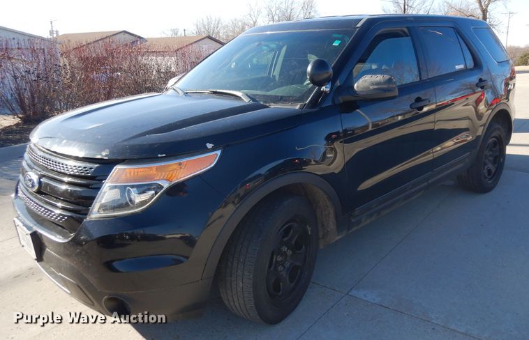 image for item ER9799 2013 Ford Explorer Police SUV
