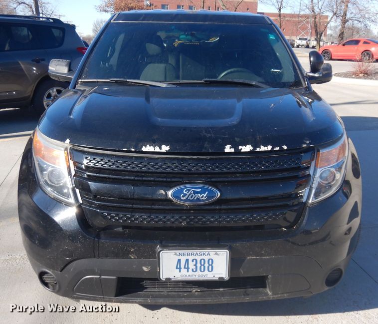 image for item ER9799 2013 Ford Explorer Police SUV