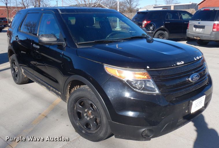 image for item ER9799 2013 Ford Explorer Police SUV