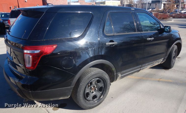 image for item ER9799 2013 Ford Explorer Police SUV