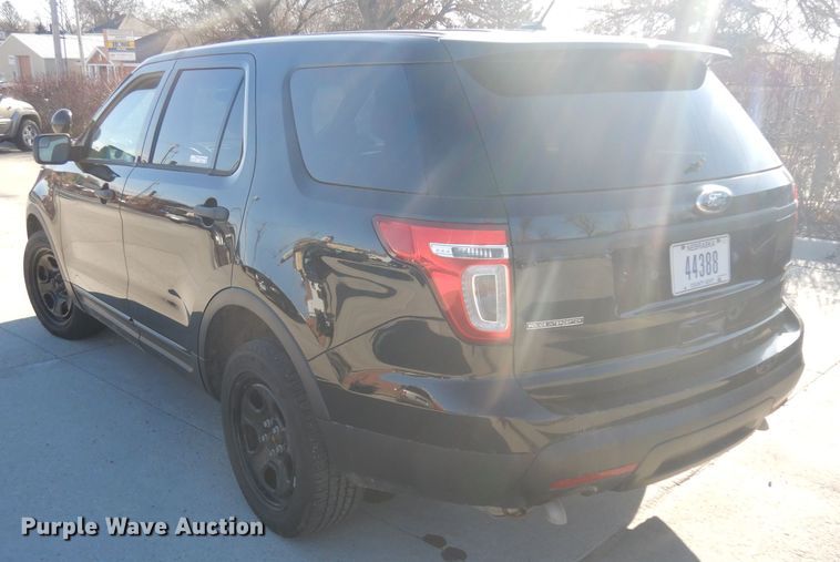 image for item ER9799 2013 Ford Explorer Police SUV