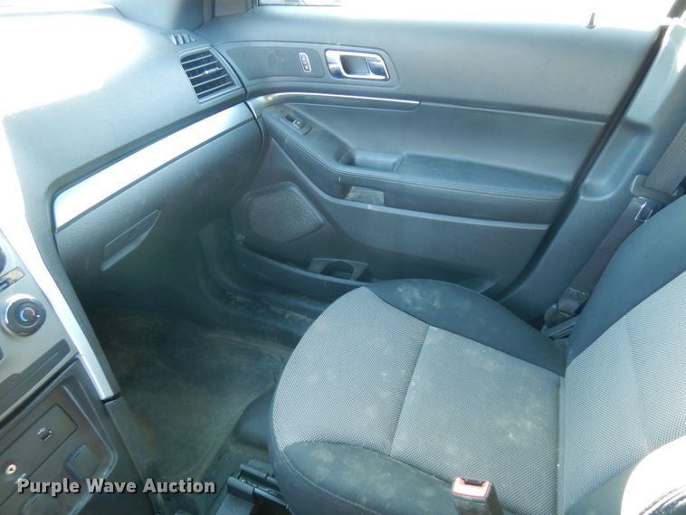 image for item ER9799 2013 Ford Explorer Police SUV