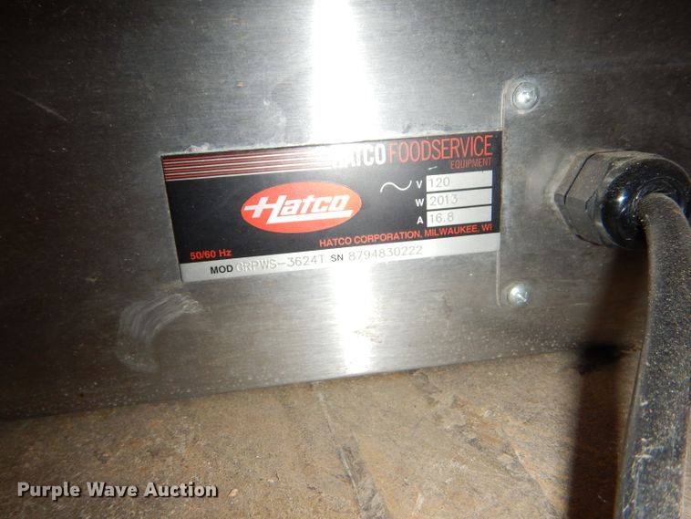 image for item FG9958 Hatco GRPWS-3624T food warmer