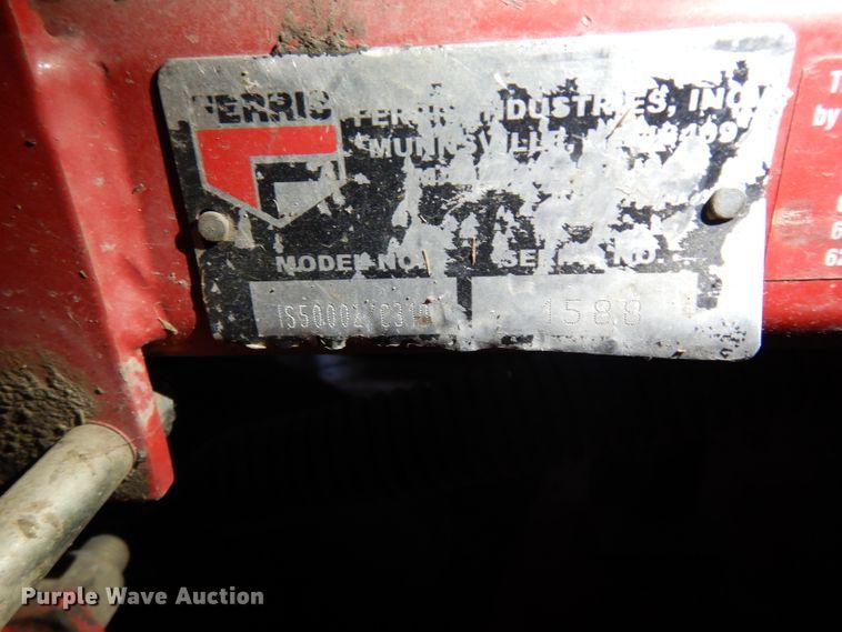 image for item FY9308 Ferris IS5000 ZTR lawn mower