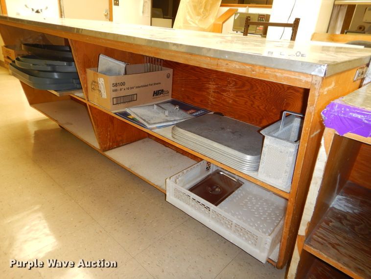 image for item GB9718 Stainless steel top table