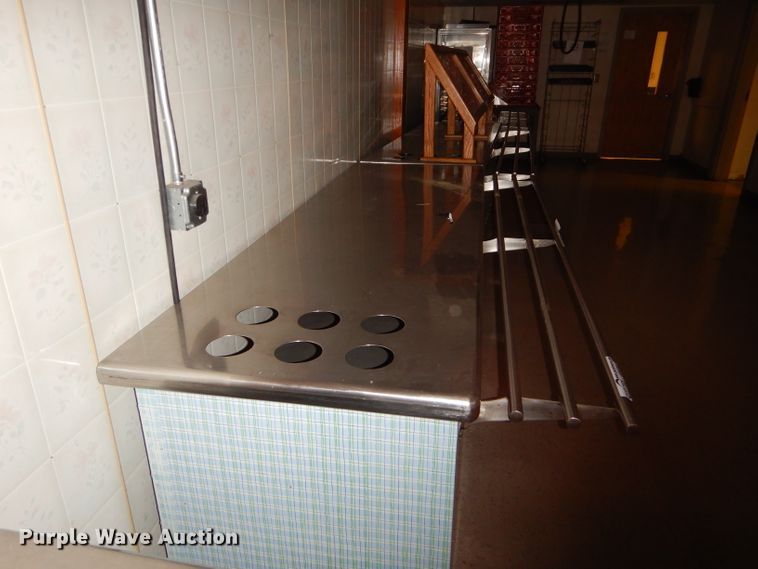 image for item GB9720 Stainless steel serving table