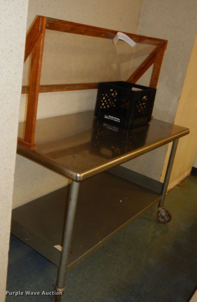 image for item GB9720 Stainless steel serving table