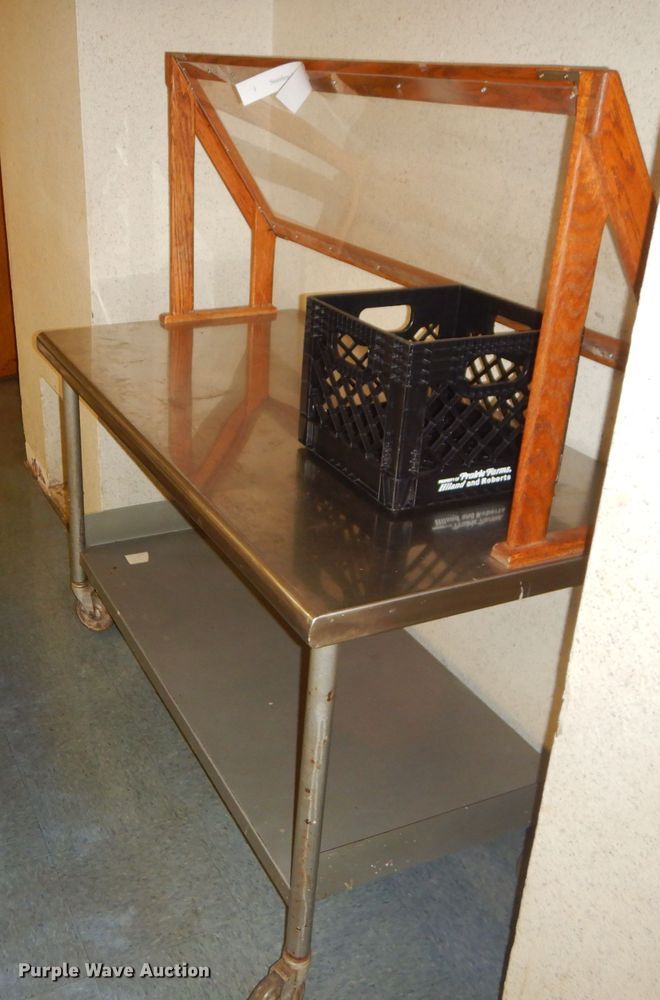 image for item GB9720 Stainless steel serving table