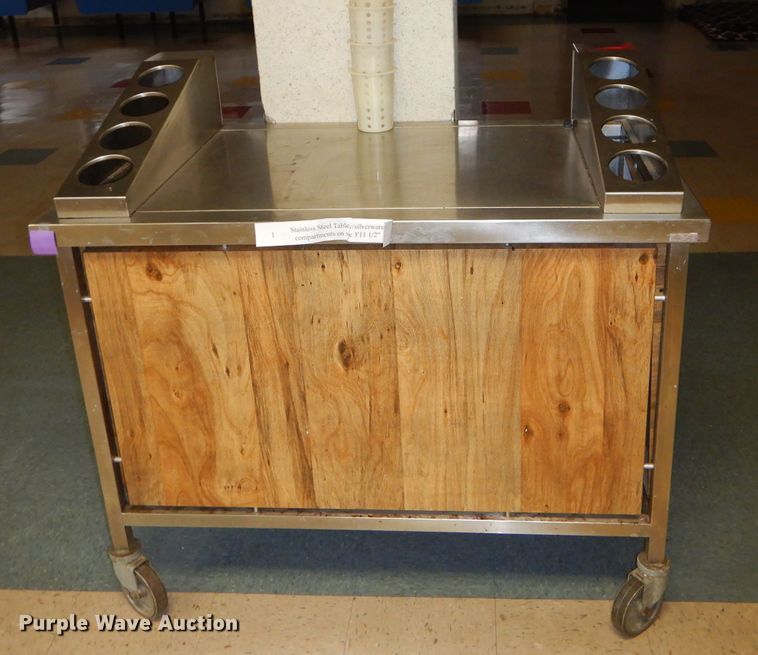 image for item GB9720 Stainless steel serving table