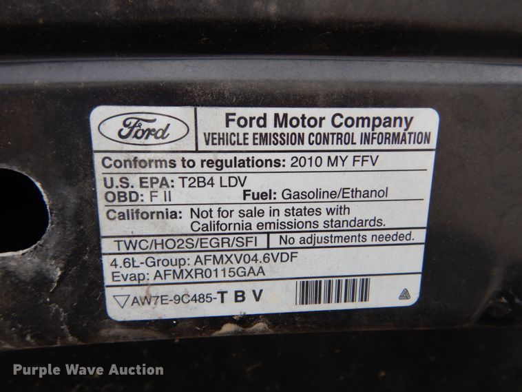 image for item GC9485 2010 Ford Crown Victoria Police Interceptor