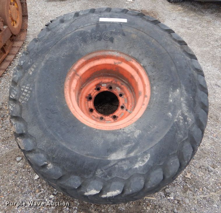 image for item GC9488 (2) Kubota 21.5L-16.1 tires and wheels