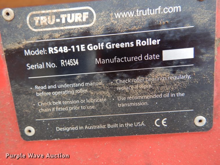image for item GC9492 Tru-Turf RS48-11E greens roller