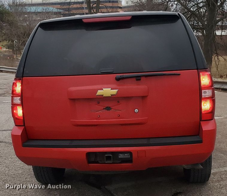 image for item GC9496 2013 Chevrolet Tahoe Police SUV