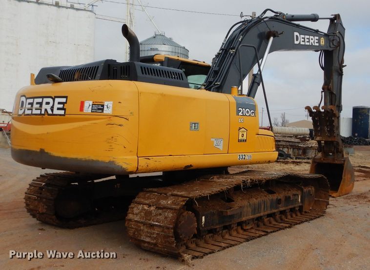 image for item GE9052 2012 John Deere 210G LC excavator