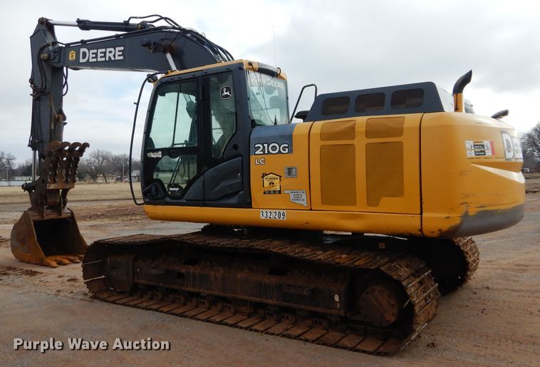 image for item GE9052 2012 John Deere 210G LC excavator