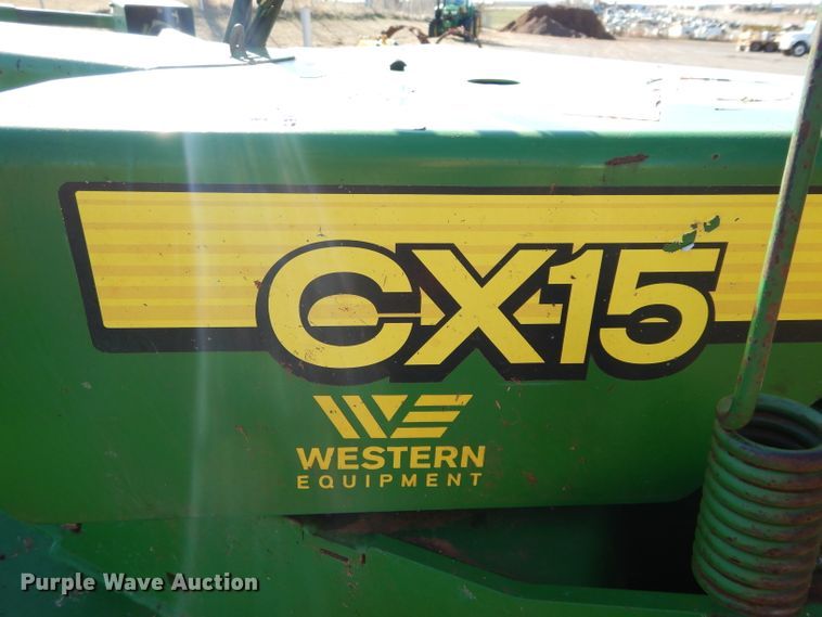 image for item GE9072 2016 John Deere CX15 batwing rotary mower