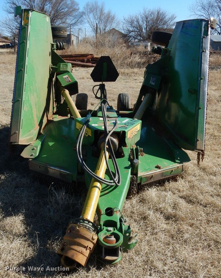 image for item GE9080 2014 John Deere CX15 batwing rotary mower