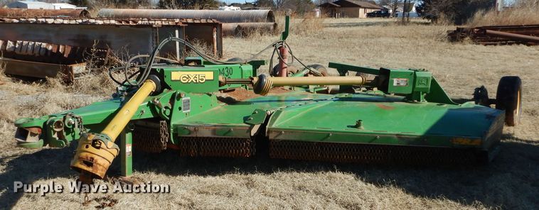 image for item GE9081 2014 John Deere CX15 batwing rotary mower