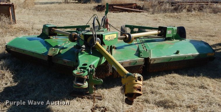 image for item GE9081 2014 John Deere CX15 batwing rotary mower