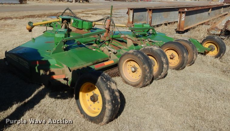 image for item GE9081 2014 John Deere CX15 batwing rotary mower