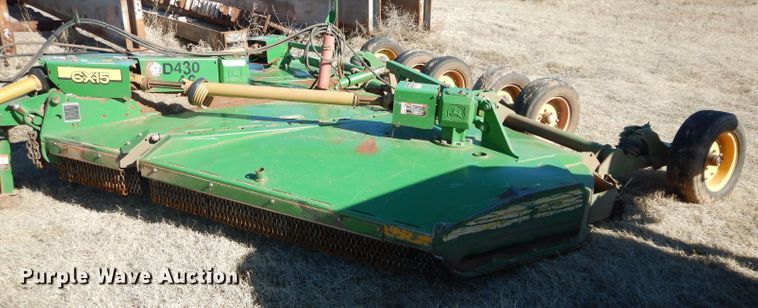 image for item GE9081 2014 John Deere CX15 batwing rotary mower