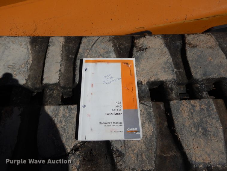 image for item GE9082 2006 Case 445CT skid steer