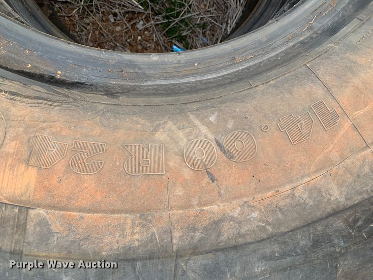 image for item GE9083 (3) 14.00R24 tires