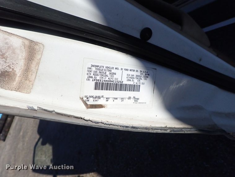 image for item GF9652 1994 Ford E150 van