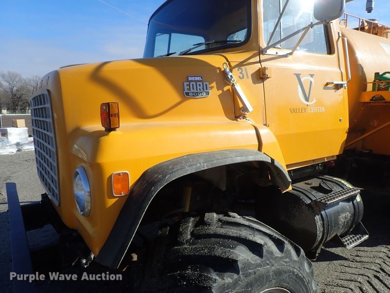 image for item GF9653 1980 Ford 8000 sludge spreader truck