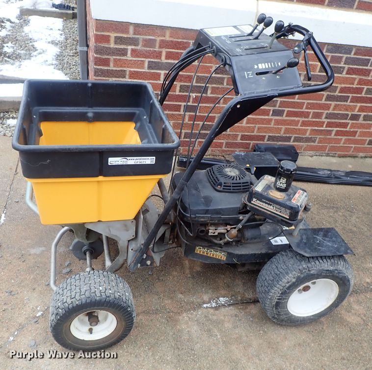 Cub Cadet spreader in Andale, KS Item GF9671 sold Purple Wave