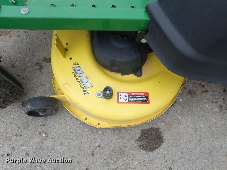 image for item GF9679 John Deere EZ Trak ZTR lawn mower