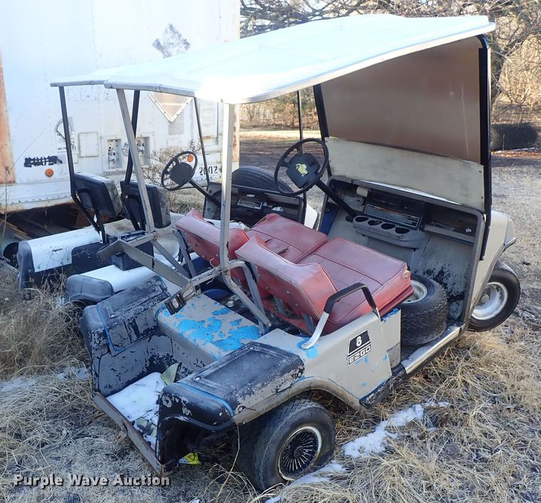 image for item GF9707 (2) Ez-Go golf carts