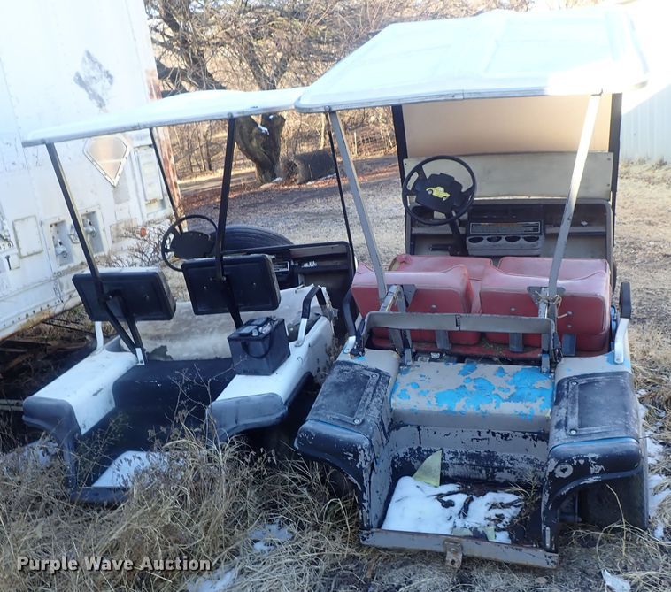 image for item GF9707 (2) Ez-Go golf carts