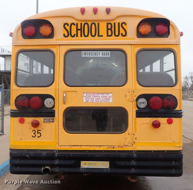 image for item GF9713 1997 Blue Bird TC2000 school bus