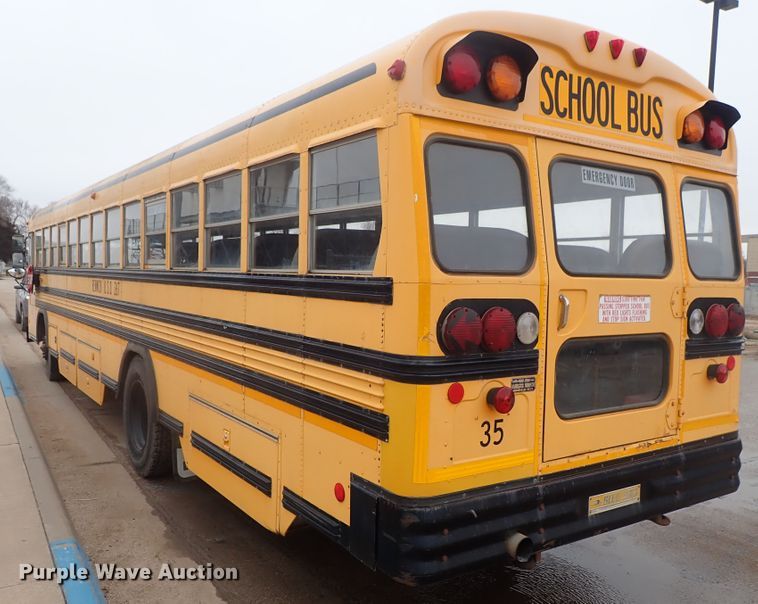 image for item GF9713 1997 Blue Bird TC2000 school bus
