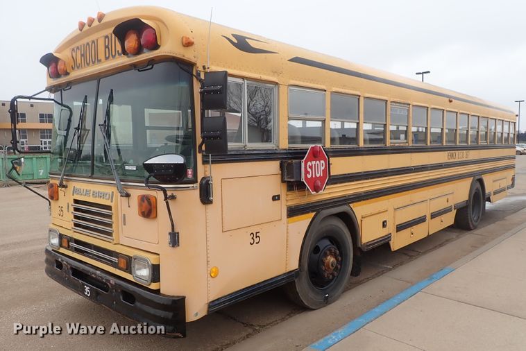 image for item GF9713 1997 Blue Bird TC2000 school bus