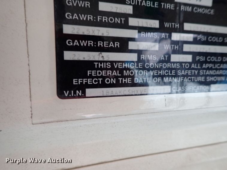 image for item GF9713 1997 Blue Bird TC2000 school bus