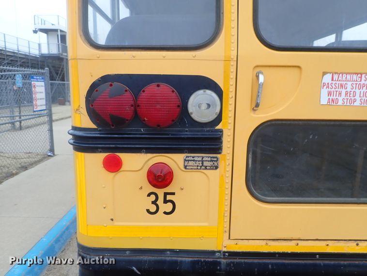 image for item GF9713 1997 Blue Bird TC2000 school bus
